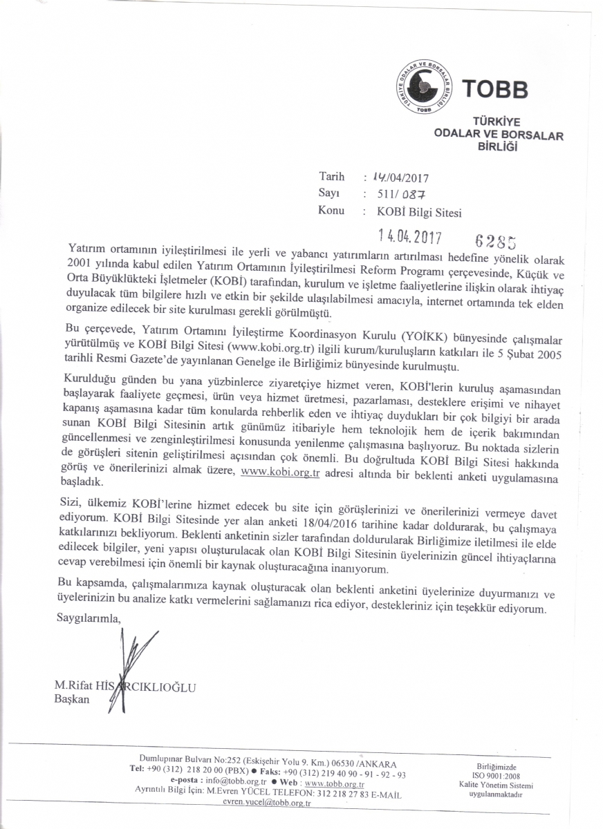 Kobi Bilgi Sistemi