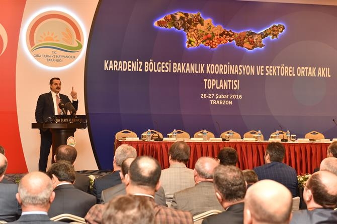 Karadeniz Bölgesi Gıda Tarım ve Hayvancılık Bakanlığı Koordinasyon ve Sektörel Ortak Akıl Toplantısı Yapıldı.
