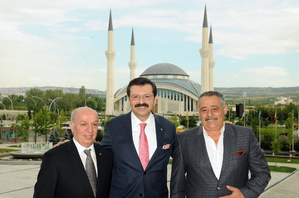 Borsamız ve Ticaret Sanayi Odamız Tobb Başkanı Sayın Hisarcıklıoğlu ' Nu Ziyaret Etti.