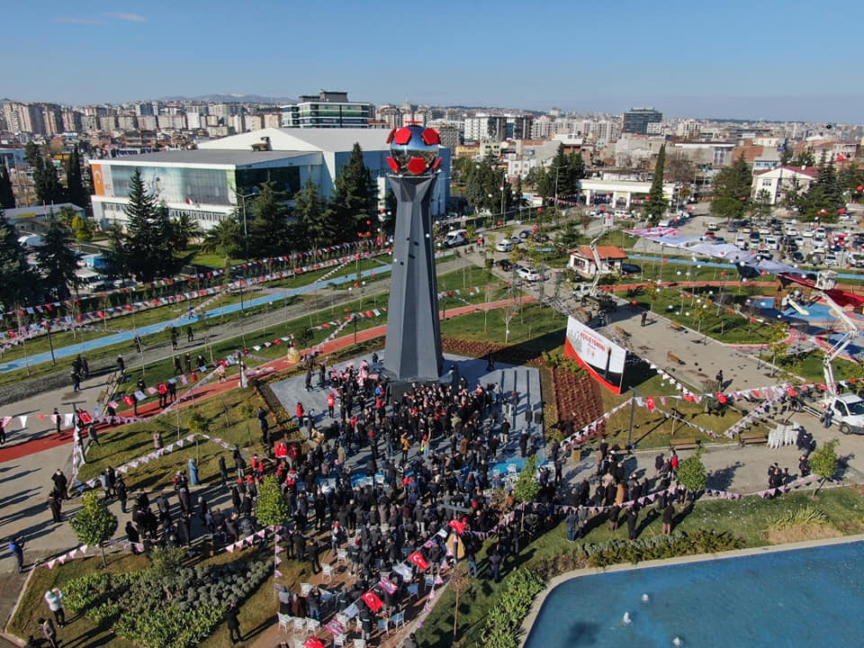 Samsunspor Futbol Şehitleri Anıtı Törenle Açıldı...