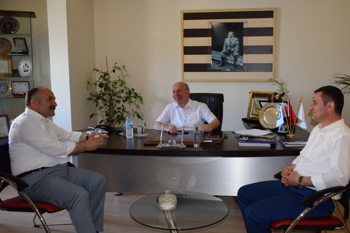 Samsun Milletvekili Erhan USTA Borsamızı ziyaret etti...