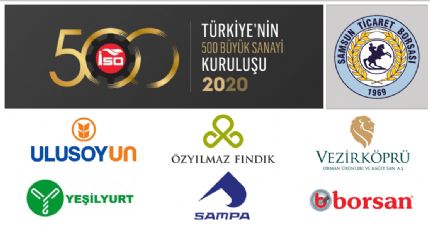 6 Samsun Firması Türkiye’nin İlk 500 Büyük Sanayi Kuruluşu Listede Yer Alarak Samsunu Gururlandırdı...