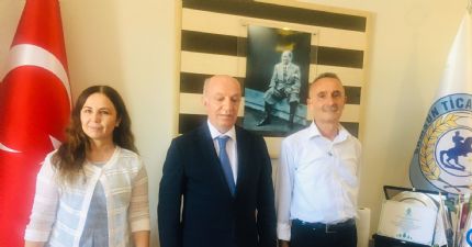 Samsun Ptt Merkez Müdürü Nurhan Önder'den Başkan Çakır’a Ziyaret…