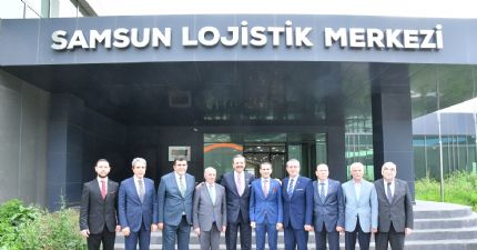 TOBB Başkanı M. Rifat Hisarcıklıoğlu Lojistik Merkezi Ziyaret Etti…