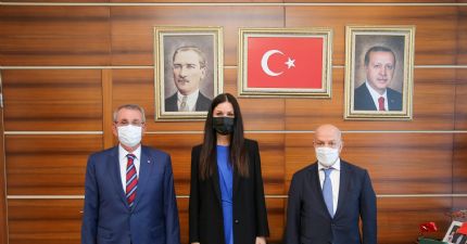 Çakır ve Murzioğlu Sayın Karaaslan ’ı Ziyaret Etti..