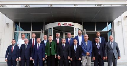 Samsun Heyeti Sanayi ve Teknoloji Bakanı Mustafa Varank'ı Ziyaret Etti...