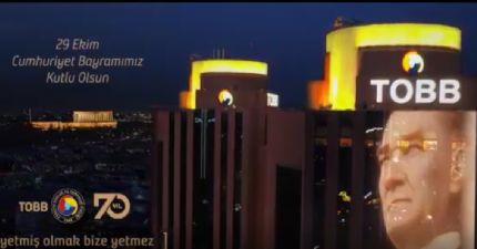 Cumhuriyetimizin yüz yılını, yeni yüzyıllara taşımaya söz veriyoruz....