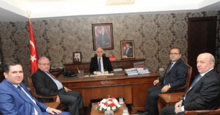 Başkan Çakır ve Gaziantep Ticaret Borsası Başkanı Ahmet Tiryaki, Valimizi Birlikte Ziyaret Etti.