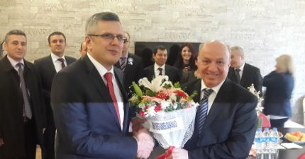Samsun Vergi Dairesi Başkanı Zeki Yumbul Borsamızı Ziyaret Etti.