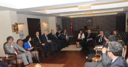 Valimiz Sayın İbrahim Şahin’i Makamında Ziyaret Ettik...