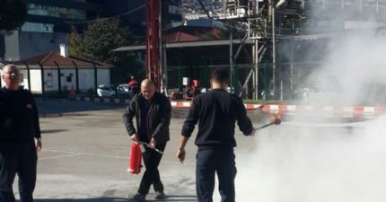 Personelimiz Yangın Eğitimi Aldı...