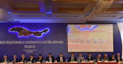 Karadeniz Bölgesi Gıda Tarım ve Hayvancılık Bakanlığı Koordinasyon ve Sektörel Ortak Akıl Toplantısı Yapıldı.