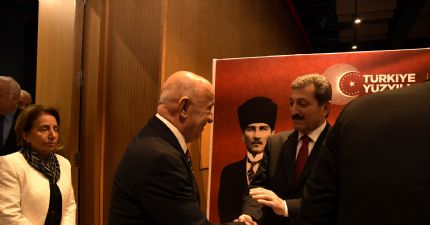 BAŞKAN ÇAKIR CUMHURİYET BAYRAMI RESEPSİYONUNA KATILDI….