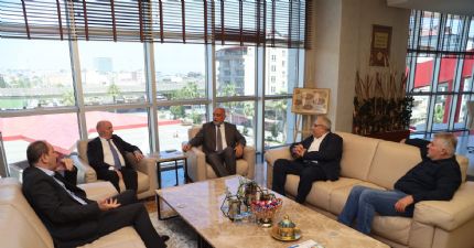 BORSAMIZ YÖNETİM KURULUNDAN SAYIN SANDIKÇI’YA ZİYARET…
