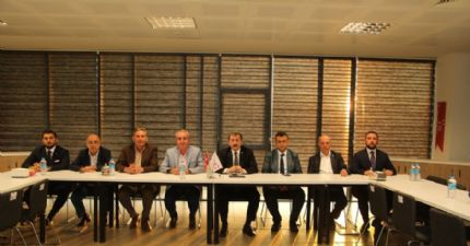 BAŞKAN ÇAKIR LOJİSTİK MERKEZİ TOPLANTISINA KATILDI…