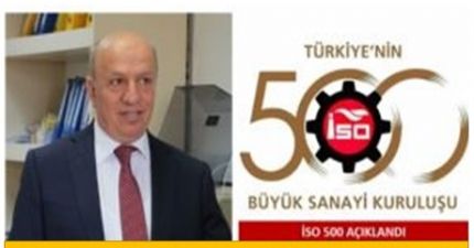 Samsunlu 11 Firma İkinci ISO 500 Listede Yer Alarak Bizleri Gururlandırdı...