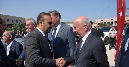 BAŞKAN ÇAKIR YENİ OSB YERİNDEN İNCELEME GEZİSİ VE SAMPA FABRİKASI TEMEL ATMA TÖRERİNE KATILDI...