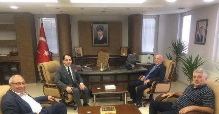 BAŞKAN ÇAKIR’DAN SAYIN ZENGİNCE’YE HAYIRLI OLSUN ZİYARETİ…