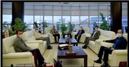 Borsa ’dan Ondokuz Mayıs Üniversitesi Rektörü Prof. Dr. Yavuz Ünal’a Hayırlı Olsun Ziyareti....