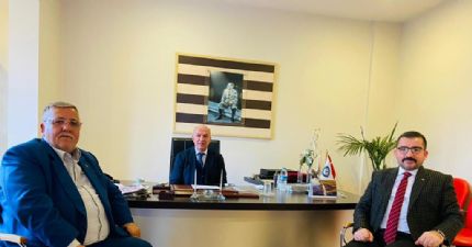 Çarşamba TSO Yönetim Kurulu Başkanı Ahmet YILMAZ ve Ak Parti Salıpazarı İlçe Başkanı İsmail YAMAN' dan Borsamıza Ziyaret ...