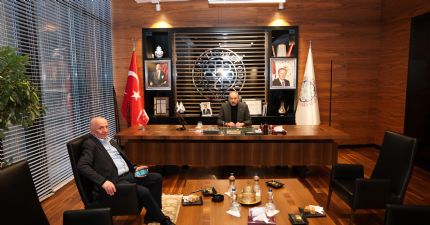 BAŞKAN ÇAKIR KAYSERİ TİCARET ODASINI ZİYARET ETTİ...