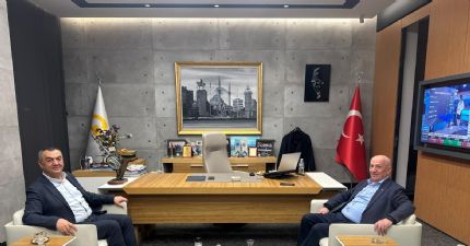 BAŞKAN ÇAKIR SAYIN BÜYÜKSİMİTCİ'Yİ ZİYARET ETTİ...