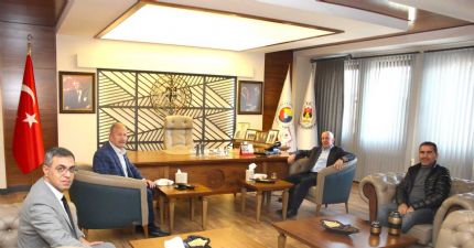 BAŞKAN ÇAKIR NEVŞEHİR TİCARET BORSASI’NI ZİYARET ETTİ…