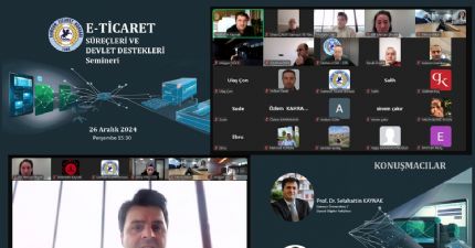 SAMSUN TİCARET BORSASI'NDAN E-TİCARET SEMİNERİ...
