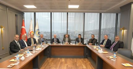 SAMSUN İLİ VE İLÇELERİ ODA VE BORSALAR MÜŞTEREK İSTİŞARE TOPLANTISI BORSAMIZDA GERÇEKLEŞTİ….
