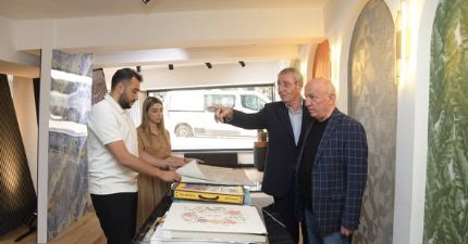BAŞKANLAR’DAN AKYÜZ MİMARLIK OFİSİ'NE ANLAMLI ZİYARET…