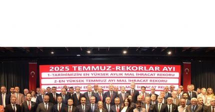 BAŞKAN ÇAKIR, DIŞ TİCARET DEĞERLENDİRME TOPLANTISINA KATILDI…