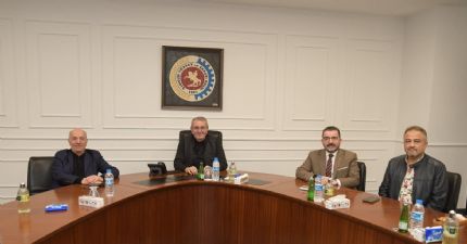 BAŞKAN ÇAKIR İLE ANADOLU GÜRCİSTAN İŞ İNSANLARI DERNEĞİ’NDEN SAMSUN TSO’YA ZİYARET…