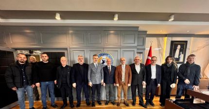 YENİDEN REFAH PARTİSİ’NDEN SAMSUN TİCARET BORSASI’NA ZİYARET.