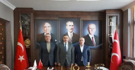 BAŞKAN ÇAKIR’DAN MHP SAMSUN İL BAŞKANI SAYIN BURHAN MUCUR’A ZİYARET…
