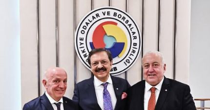 BAŞKAN ÇAKIR'DAN TOBB BAŞKANI SAYIN HİSARCIKLIOĞLU'NA ZİYARET...