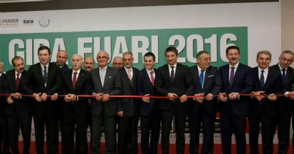 Samsun Gıda 2016 Fuarı Törenle Açıldı.
