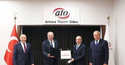 Başkan Çakır'dan Ankara Ticaret Odasına Ziyaret ...