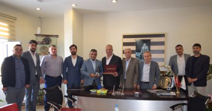 Maraş Biberi Kümelenme Heyeti Borsamızı Ziyaret Etti..