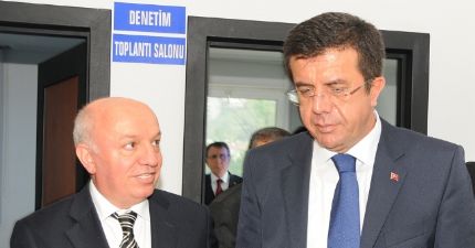 Ekonomi Bakanımız Nihat Zeybekçi Misafirimizdi....