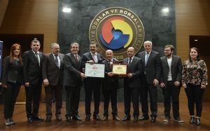 Borsamız Beş Yıldızlı Hizmet Veren Oda/borsalar Arasındaki Yerini Aldı. Borsamız Beş Yıldızlı Hizmet Veren Oda/borsalar Arasındaki Yerini Aldı.