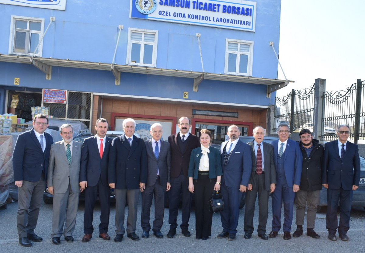 Samsun Serbest Muhasebeci Mali Müşavirler Odasından Borsamıza Ziyaret....