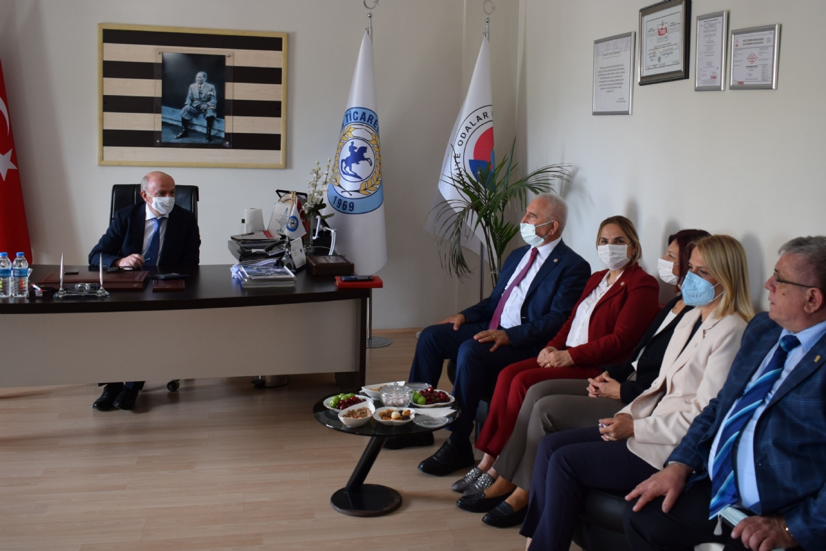 CHP Heyeti Borsamızı Ziyaret Etti..