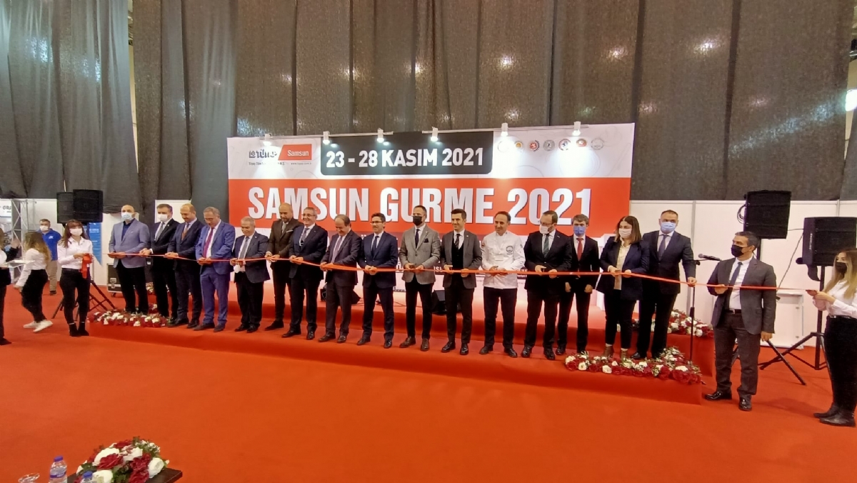Samsun Gıda ve Yöresel Lezzetler Fuarı Açıldı...