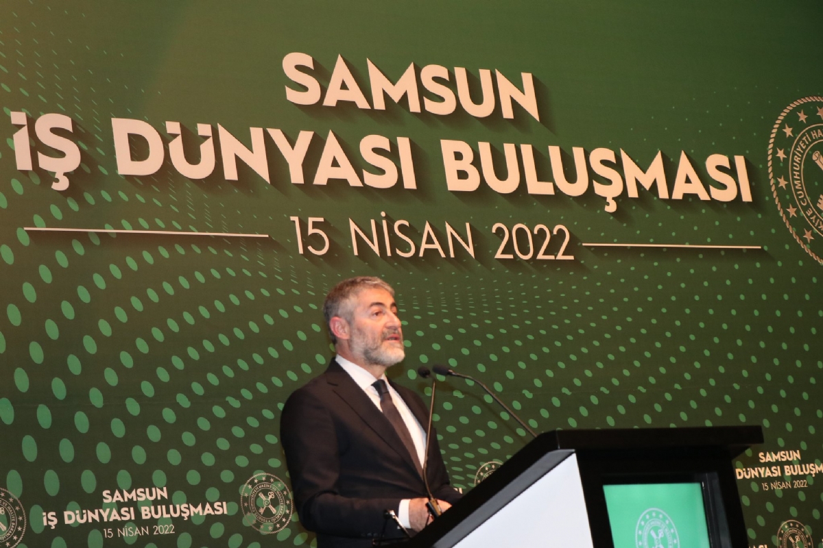 Hazine ve Maliye Bakanı Sayın Dr. Nureddin Nebati, İş Dünyasıyla Buluşma ve Ziyaretlerde Bulunmak Üzere Samsun'a Geldi.