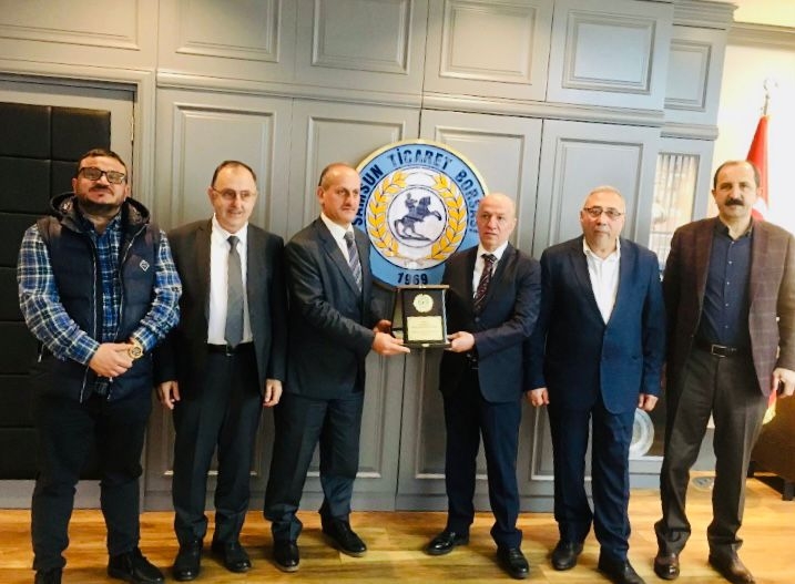 Samsun Sosyal Güvenlik İl Müdürü Ünal Kaya Borsamızı Ziyaret Etti