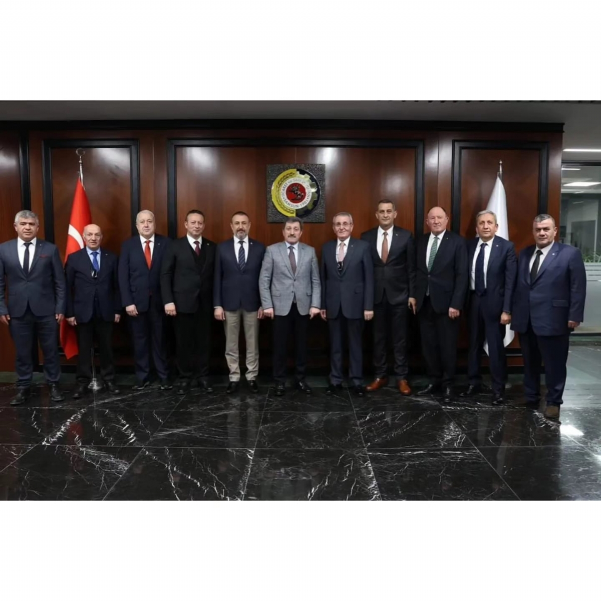 BAŞKAN ÇAKIR SAMSUN ODA VE BORSALAR YÖNETİM KURULU BAŞKANLARI TOPLANTISINA KATILDI...