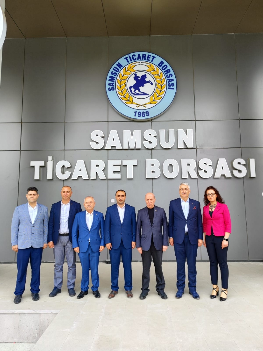 ZİLE KAYMAKAMI SAYIN TEKİN İLE ZİLE TİCARET VE SANAYİ ODASI HEYETİ BORSAMIZI ZİYARET ETTİ...