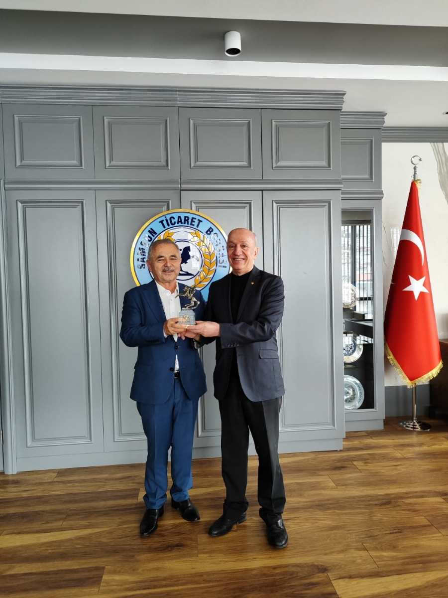 ZİLE KAYMAKAMI SAYIN TEKİN İLE ZİLE TİCARET VE SANAYİ ODASI HEYETİ BORSAMIZI ZİYARET ETTİ...