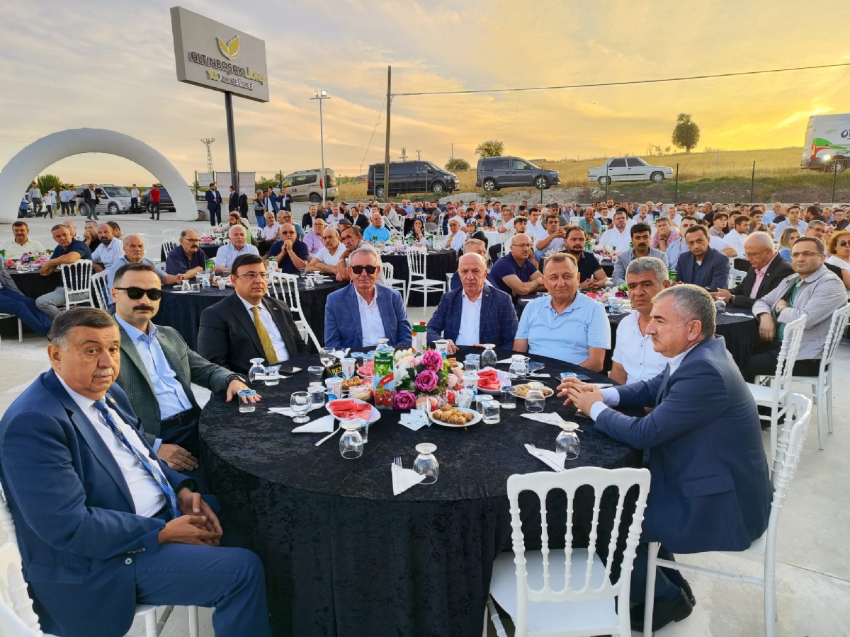 BAŞKAN ÇAKIR ALTINBAŞAK LİDAŞ VE GES TESİSLERİNİN AÇILIŞINA KATILDI...