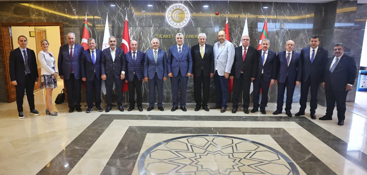 TOBTİM YÖNETİMİ TİCARET BAKANI SAYIN BOLAT İLE BİR ARAYA GELDİ…